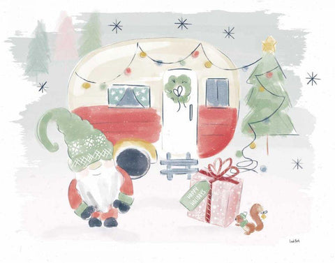 Woodland Wonders III White Modern Wood Framed Art Print with Double Matting by York, Leah