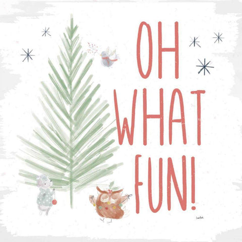 Woodland Wonders VIII White Modern Wood Framed Art Print with Double Matting by York, Leah