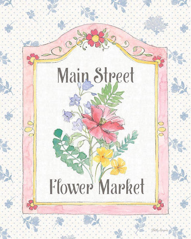 Peaceful Petals V Black Ornate Wood Framed Art Print with Double Matting by Grove, Beth