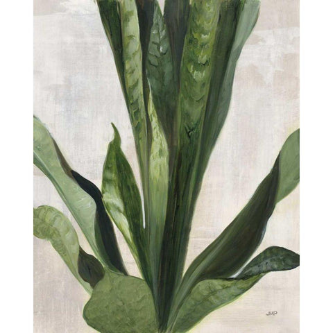 Tropical Study III Black Modern Wood Framed Art Print with Double Matting by Purinton, Julia