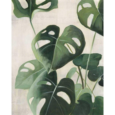 Tropical Study IV Black Modern Wood Framed Art Print with Double Matting by Purinton, Julia