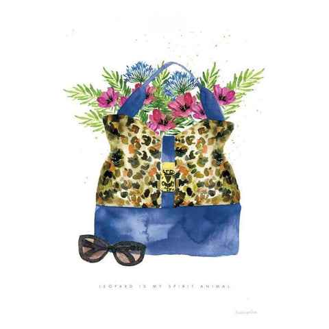 On the Wild Side I Gold Ornate Wood Framed Art Print with Double Matting by Charro, Mercedes Lopez