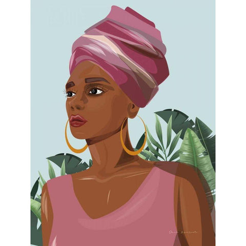 Strength and Beauty IV White Modern Wood Framed Art Print by Escalante, Omar