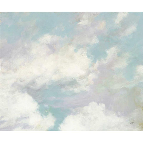 Clouds Above Black Modern Wood Framed Art Print with Double Matting by Purinton, Julia