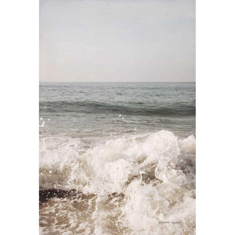 High Tide III Black Modern Wood Framed Art Print by Urquhart, Elizabeth