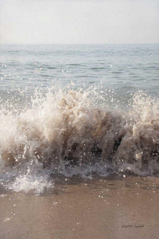 High Tide IV Black Ornate Wood Framed Art Print with Double Matting by Urquhart, Elizabeth