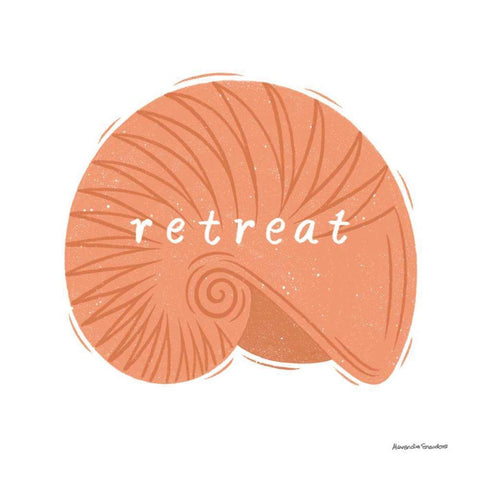 Beachcomber III Black Ornate Wood Framed Art Print with Double Matting by Snowdon, Alexandra