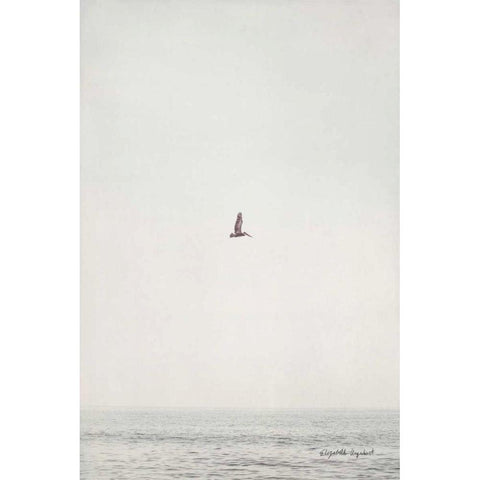 February Morning III White Modern Wood Framed Art Print by Urquhart, Elizabeth