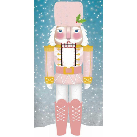 Nutcracker I Blush White Modern Wood Framed Art Print by Fowler, Ryan