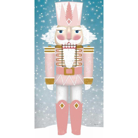 Nutcracker II Blush Gold Ornate Wood Framed Art Print with Double Matting by Fowler, Ryan