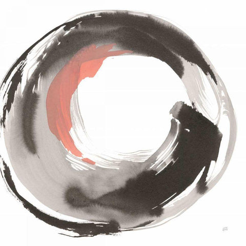 Hake Clay III Black Modern Wood Framed Art Print with Double Matting by Paschke, Chris