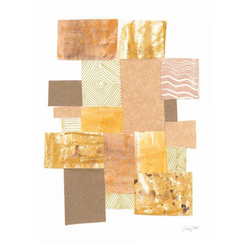 Building Blocks I Black Modern Wood Framed Art Print by Prahl, Courtney