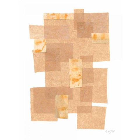 Building Blocks III Black Modern Wood Framed Art Print by Prahl, Courtney