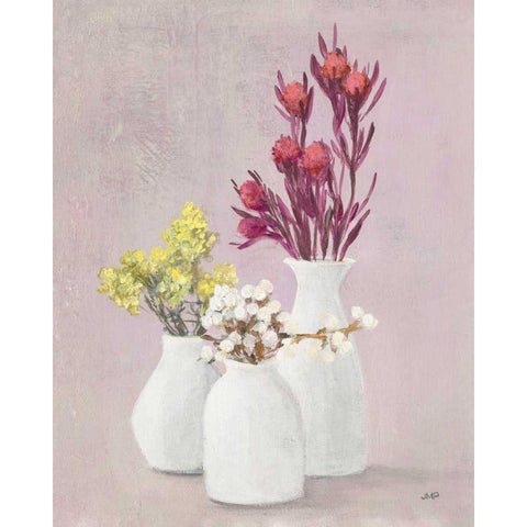 Autumn Greenhouse VII White Modern Wood Framed Art Print by Purinton, Julia