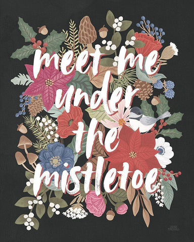 Winter Spirit VIII White Modern Wood Framed Art Print with Double Matting by Marshall, Laura