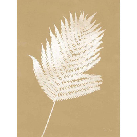 Nature by the Lake Ferns III Brown Black Modern Wood Framed Art Print with Double Matting by Rhue, Piper