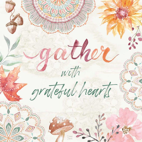 Harvest Touch VII Black Modern Wood Framed Art Print with Double Matting by June, Dina