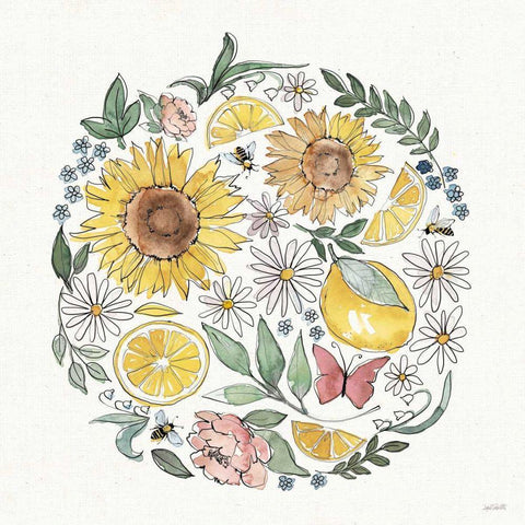 Farmhouse Flea Market II Black Modern Wood Framed Art Print by Tavoletti, Anne