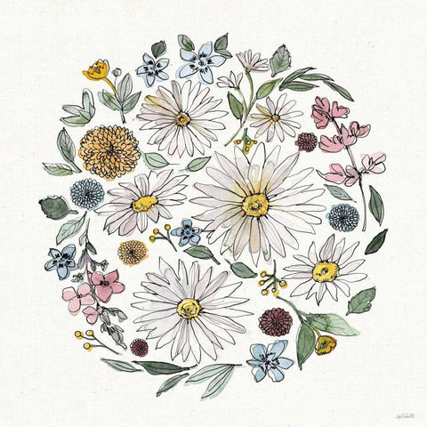 Farmhouse Flea Market III White Modern Wood Framed Art Print by Tavoletti, Anne