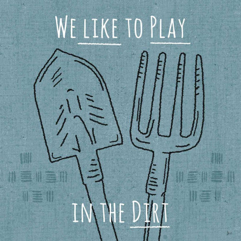 Home Grown II Black Modern Wood Framed Art Print with Double Matting by Aiken, Jess