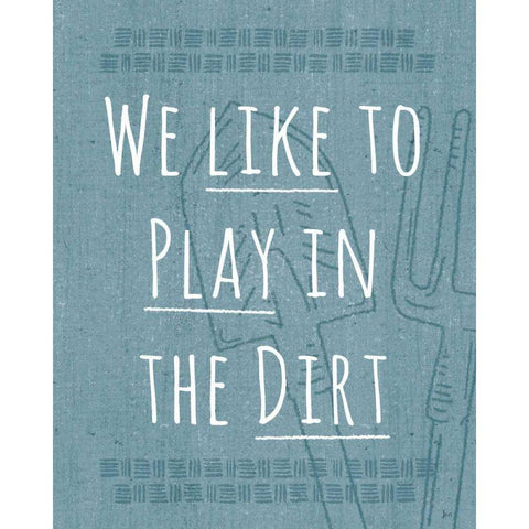 Home Grown VI White Modern Wood Framed Art Print by Aiken, Jess