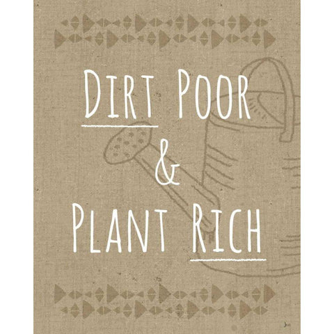 Home Grown VIII Black Modern Wood Framed Art Print by Aiken, Jess