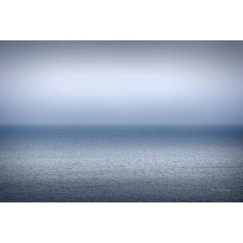 Bay of Fundy Black Modern Wood Framed Art Print by Majchrowicz, Alan