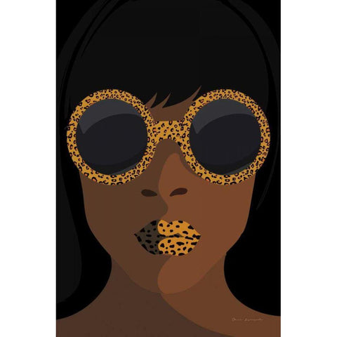 Accessorize I Black Modern Wood Framed Art Print with Double Matting by Escalante, Omar