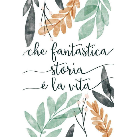 Sage Sayings IV Italian Black Modern Wood Framed Art Print by Thorns, Becky