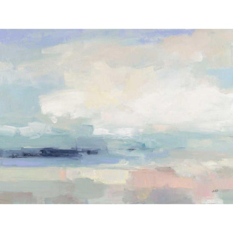 Land Sky Water White Modern Wood Framed Art Print by Purinton, Julia