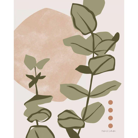 Restore Eucalyptus II Black Modern Wood Framed Art Print by Gallagher, Megan
