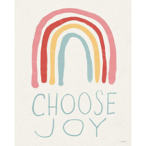 Choose Joy I Black Modern Wood Framed Art Print by Tavoletti, Anne