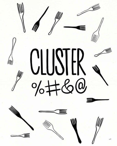 Kitchen Etiquette V Black Ornate Wood Framed Art Print with Double Matting by York, Leah