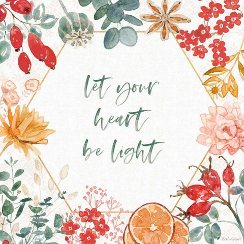 Festive Season IV White Modern Wood Framed Art Print by Grove, Beth