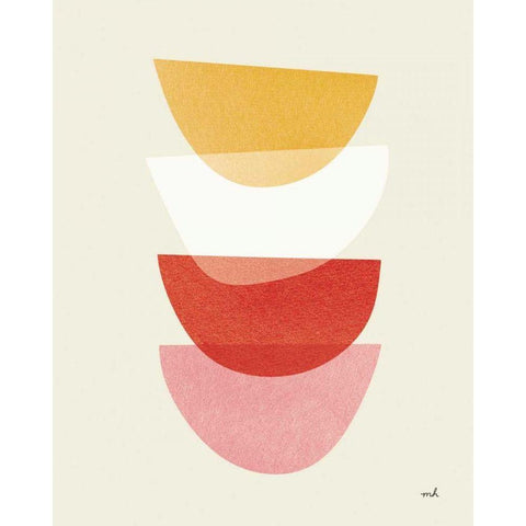 Balance III Oasis Black Modern Wood Framed Art Print by Hershey, Moira