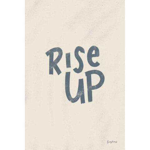 Rise Up II Neutral White Modern Wood Framed Art Print by Thorns, Becky