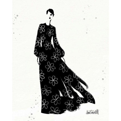 Style Sketches VIII Black Modern Wood Framed Art Print by Tavoletti, Anne