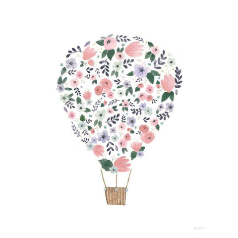 Lets Chase Rainbows VIII Purple Gold Ornate Wood Framed Art Print with Double Matting by Jackson, Jenaya