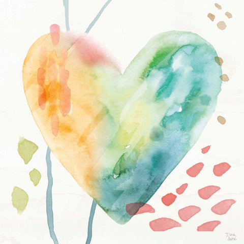 Winged Whisper VII White Modern Wood Framed Art Print by June, Dina