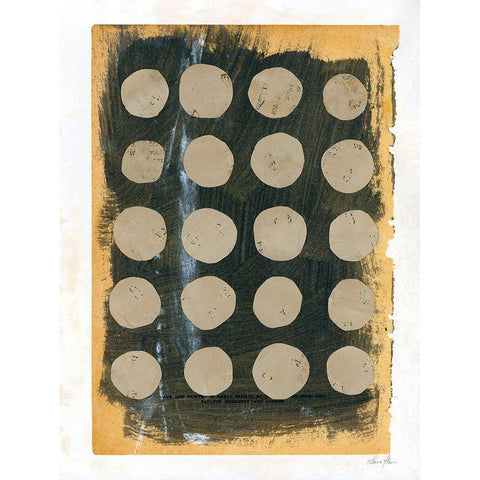 Neutral Collage I White Modern Wood Framed Art Print by Horn, Laura