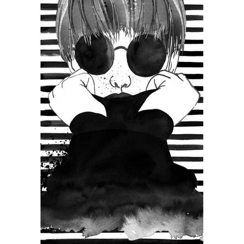 Looking for Paradise Plain Sunglasses Gold Ornate Wood Framed Art Print with Double Matting by Charro, Mercedes Lopez