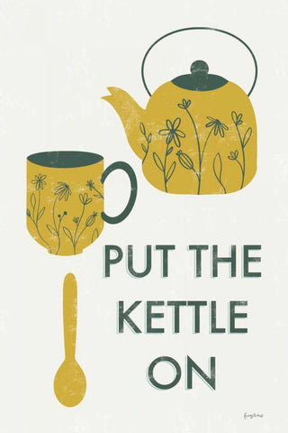 Retro Kitchen Coffee IV White Modern Wood Framed Art Print with Double Matting by Thorns, Becky