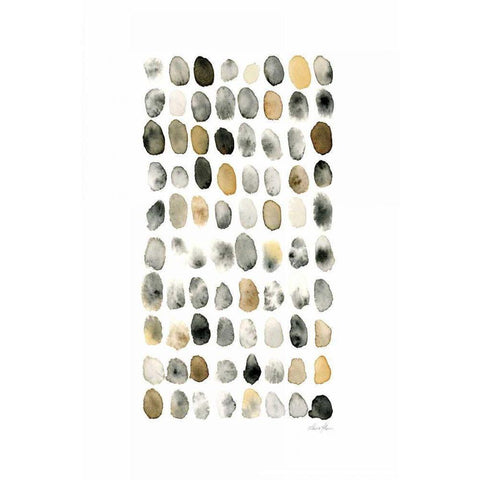 Grounded White Modern Wood Framed Art Print by Horn, Laura