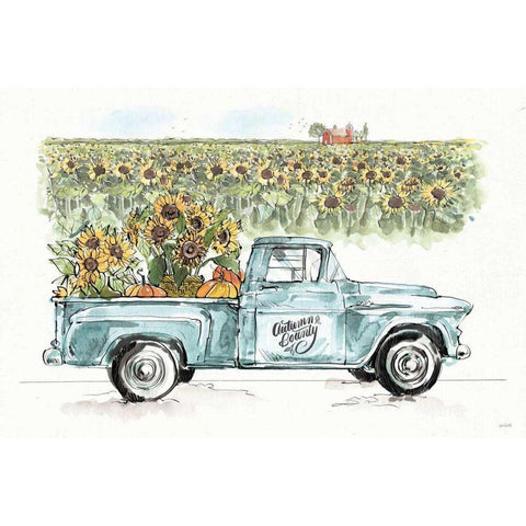 Country Harvest I Gold Ornate Wood Framed Art Print with Double Matting by Tavoletti, Anne