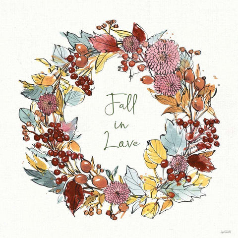 Country Harvest VII Black Ornate Wood Framed Art Print with Double Matting by Tavoletti, Anne