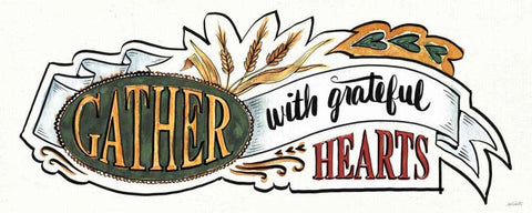 Country Harvest IX White Modern Wood Framed Art Print with Double Matting by Tavoletti, Anne