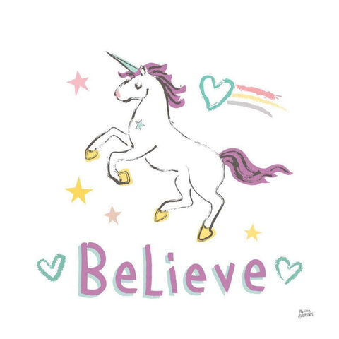 Rainbow Dream VI White Modern Wood Framed Art Print by Averinos, Melissa