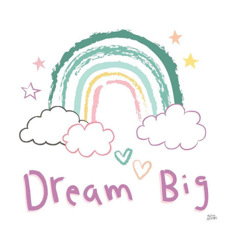 Rainbow Dream VII White Modern Wood Framed Art Print by Averinos, Melissa