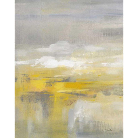 Light After the Rain II White Modern Wood Framed Art Print by Vassileva, Silvia