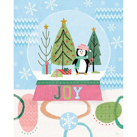 Holiday Love IV Black Modern Wood Framed Art Print by Charron, Veronique